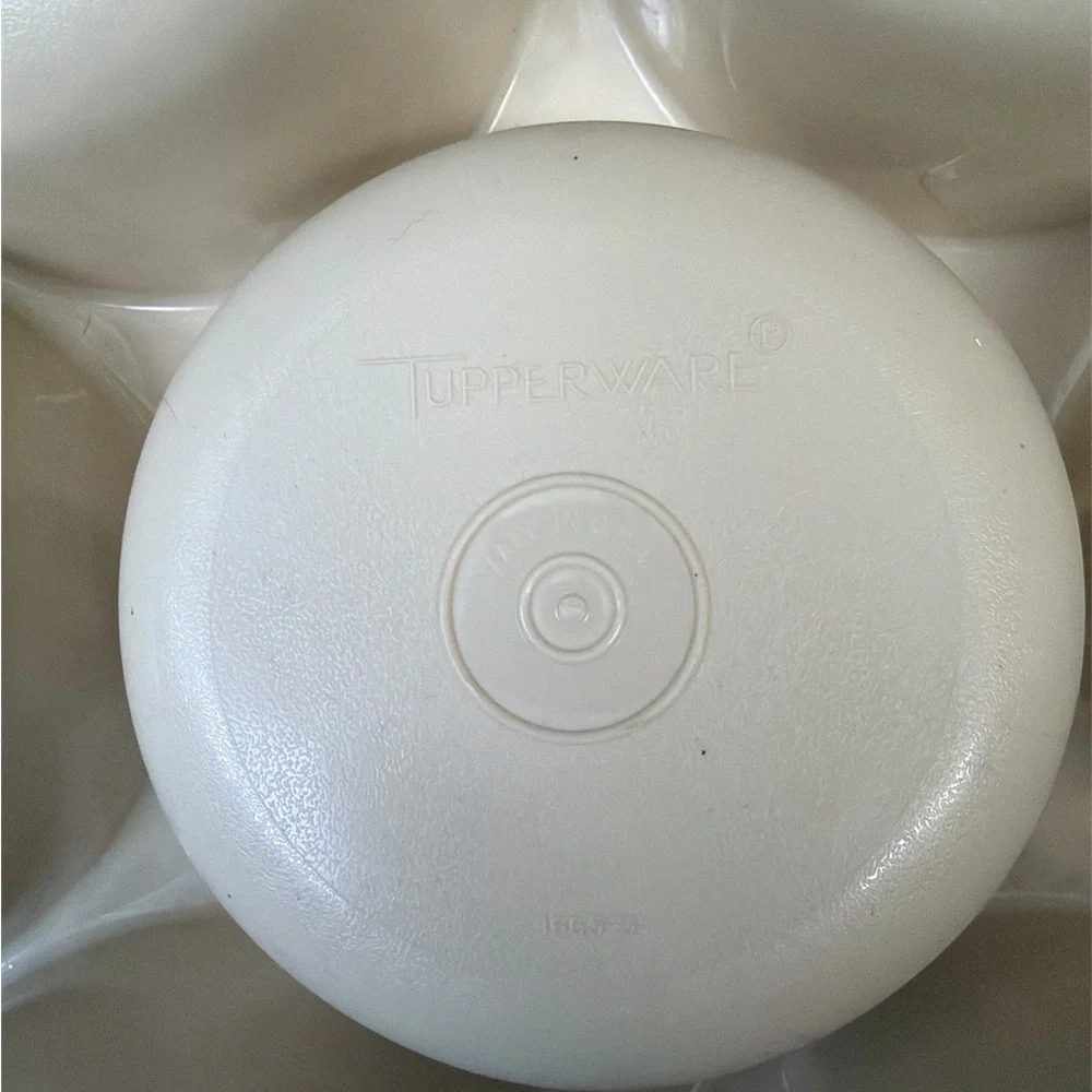 Tupperware 1665 Veggie Tray with lid - Picture 3 of 4